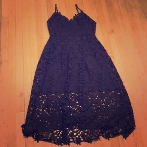 ASTR The Label lace midi dress